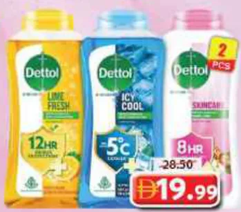 Dettol Shower Gel Assorted