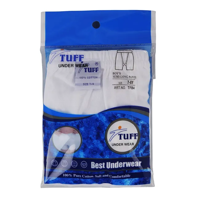 Tuff 100% Cotton Under Wear for Boys, 7-8 Years