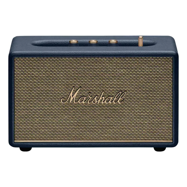 Marshall Action III Portable Bluetooth Speaker, Stereo Sound, Midnight Blue
