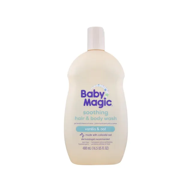 Baby Magic Vanilla Oat Soothing Hair & Body Wash