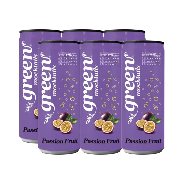 Green Mocktails Passion Fruit Drink