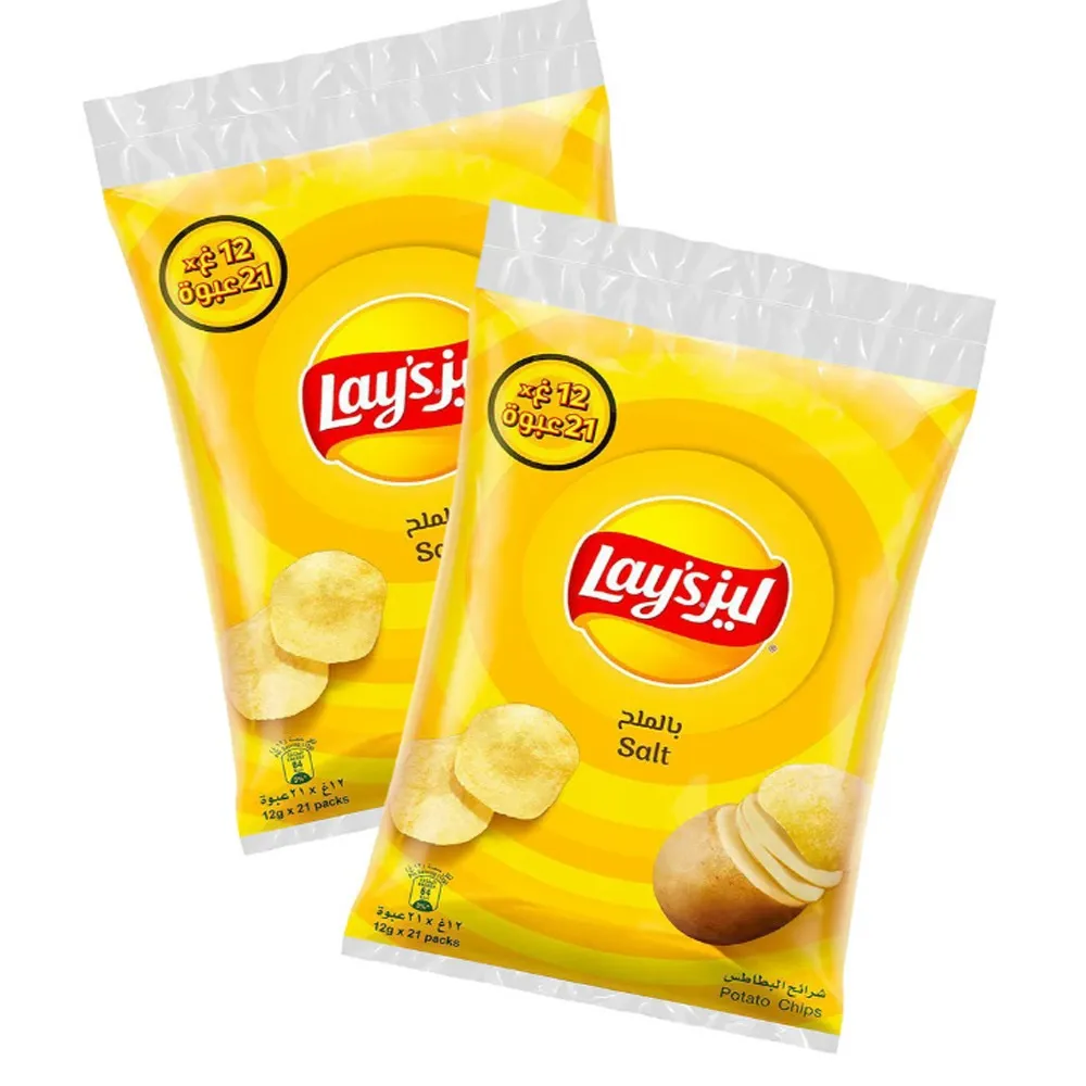 Lay's رقائق بطاطس كيس للمشاركة