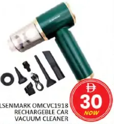 Olsenmark OMCVC1918 Rechargeable Car Vacuum Cleaner