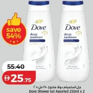 Dove جل الإستحمام بو موند
