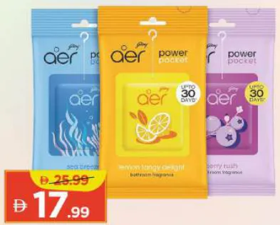 Aer Powder Pocket Fragrance Assorted