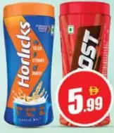 Boost / Horlicks Instant Chocalate Malt