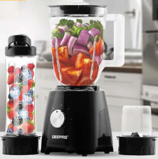 Geepas 3-in-1 Super Blender GSB44033, 400 W