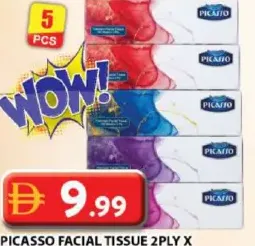Picasso Facial Tissue 2 Ply