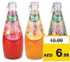 Fresh Up شراب بذور الريحان فريش أب