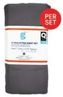 Gate شرشف بمطاط مقاس كوين