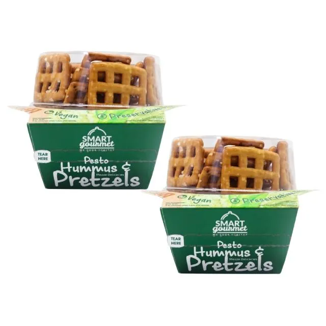 Smart Gourmet Hummus & Pretzels Pesto