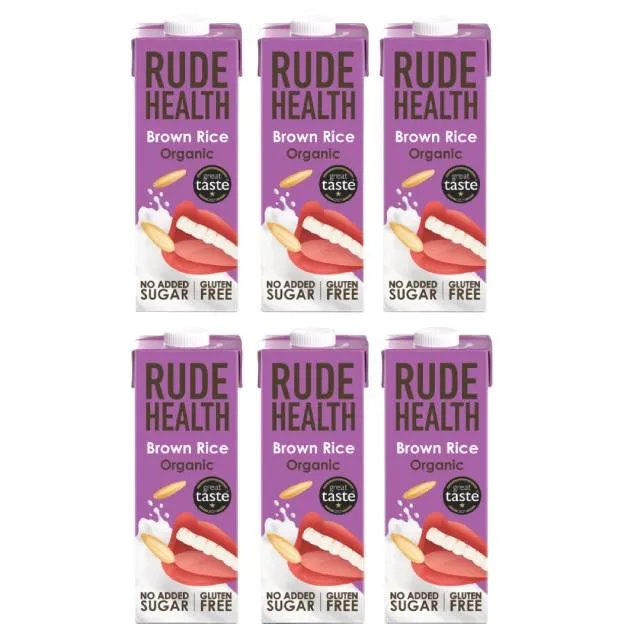 Rude Health حليب الأرز البني