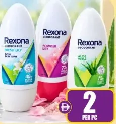 Rexona Deodorant Rollon Asstd