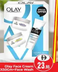 Olay Face Cream + Face Wash
