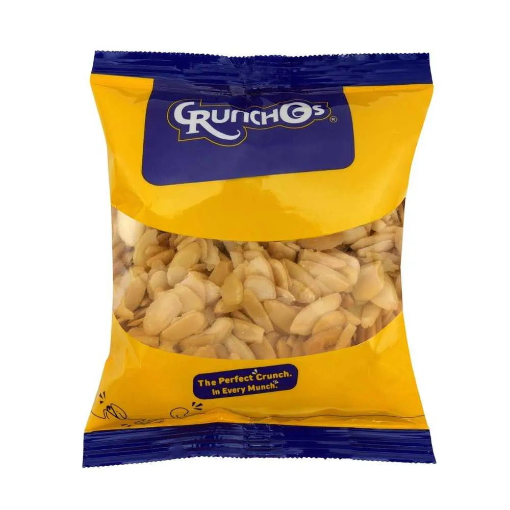 Crunchos رقائق لوز خام