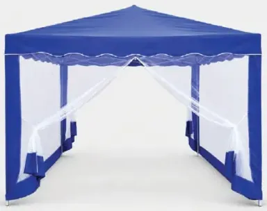 Supreme party tent with mosquito net blue