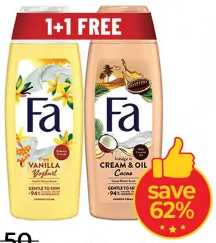 Fa Shower Gel Assorted