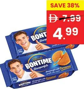 Bontime Stroopwafels Caramel