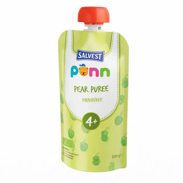 Salvest Ponn Organic Pear Puree