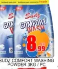 Sudz Comfort مسحوق غسيل بيرينا متنوع