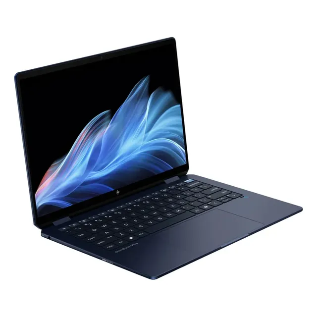 HP OmniBook X Flip Notebook, AMD Ryzen AI 5 340 Processor, 16 GB RAM, 512 GB SSD, Windows 11 Home, Meteor Silver, 14-FK0001NE