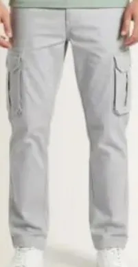 CF Mens Cargo Pant With Rib