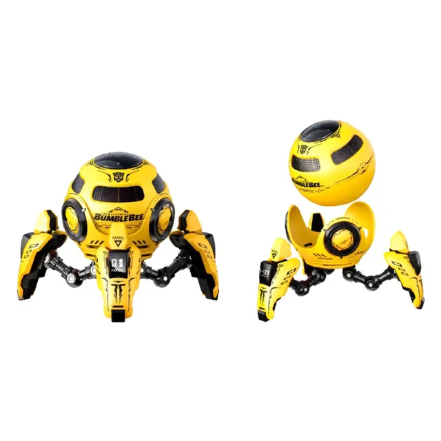 Carrefour Transformers Bluetooth Speaker Stand TFY17, Yellow