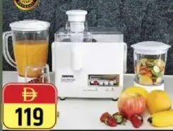 Geepas محضر طعام 4 في 1 Gsb2031