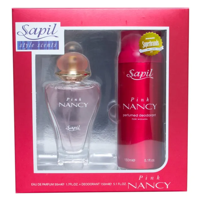 Sapil Pink Nancy EDP For Women + Perfumed Deodorant
