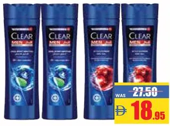 Clear Shampoo Assorted