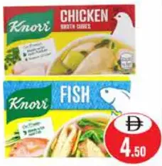 Knorr مكعبات مرق، تشكيلة متنوعة