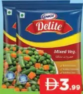 Delite Frozen Mixed Vegetable
