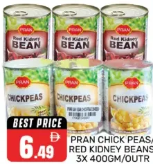 Pran Chick’Peas / Red Kidney Beans