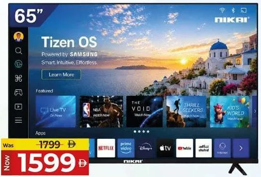 Nikai Tizen Led Tv 65QTZN4KSLED