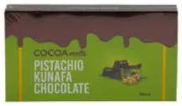 Cocoa Melts Mini Pistachio Kunafa Chocolate 10 pcs