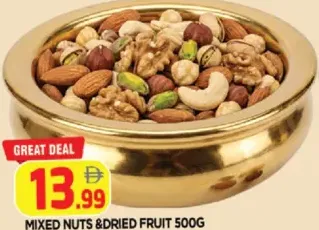 Mixed Nuts &Dried Fruit