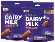 Cadbury Dairy Milk مينيز سادة مشكل