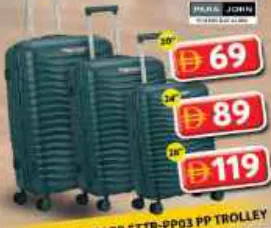 Euro Traveller عربة ترولي Pp Trolley Ettr Pp03
