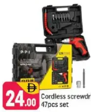 Cordless screwdriver