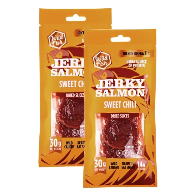 Wild Fish Salmon Jerky Sweet Chilli Slices