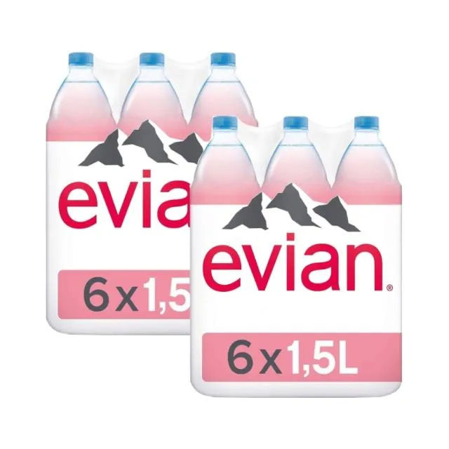Evian Natural Mineral Water