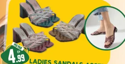 Ladies Sandals Assorted