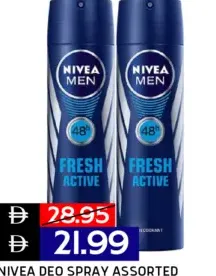 Nivea Deo spray Assorted
