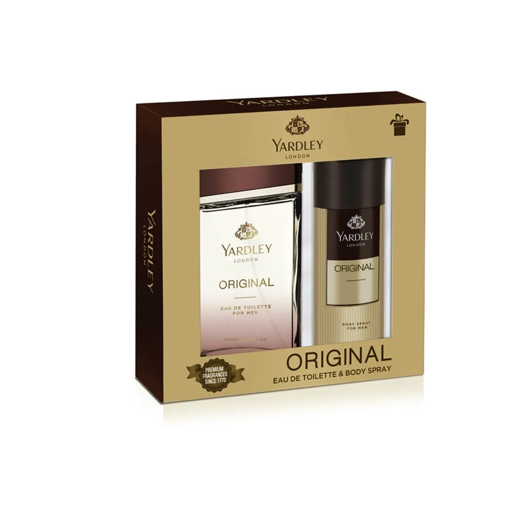 Yardley Clsc أو دو تواليت + بخاخ للجسم