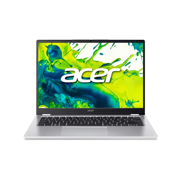 Acer Aspire Spin 14 ASP14-51N Notebook, Intel Core Ultra 5 115U Processor, 16 GB RAM, 512 GB SSD, Windows 11 Home, Light Silver, NX.DSTEM.003