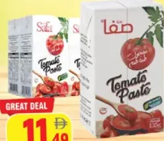 Zahrat Safa Tomato Paste Tetra Pak