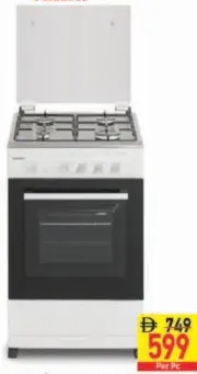 Nikai Full Safety 4 Burners Gas Cooker U2110N5FSA