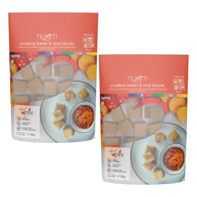 Nyum Meals Cowboy Bean Rice Block