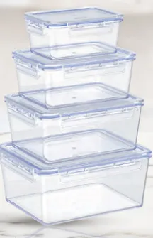 Cosmoplast طقم علب حفظ الطعام