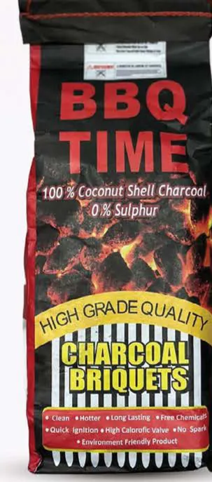 BBQ Time Charcoal Briquets Assorted